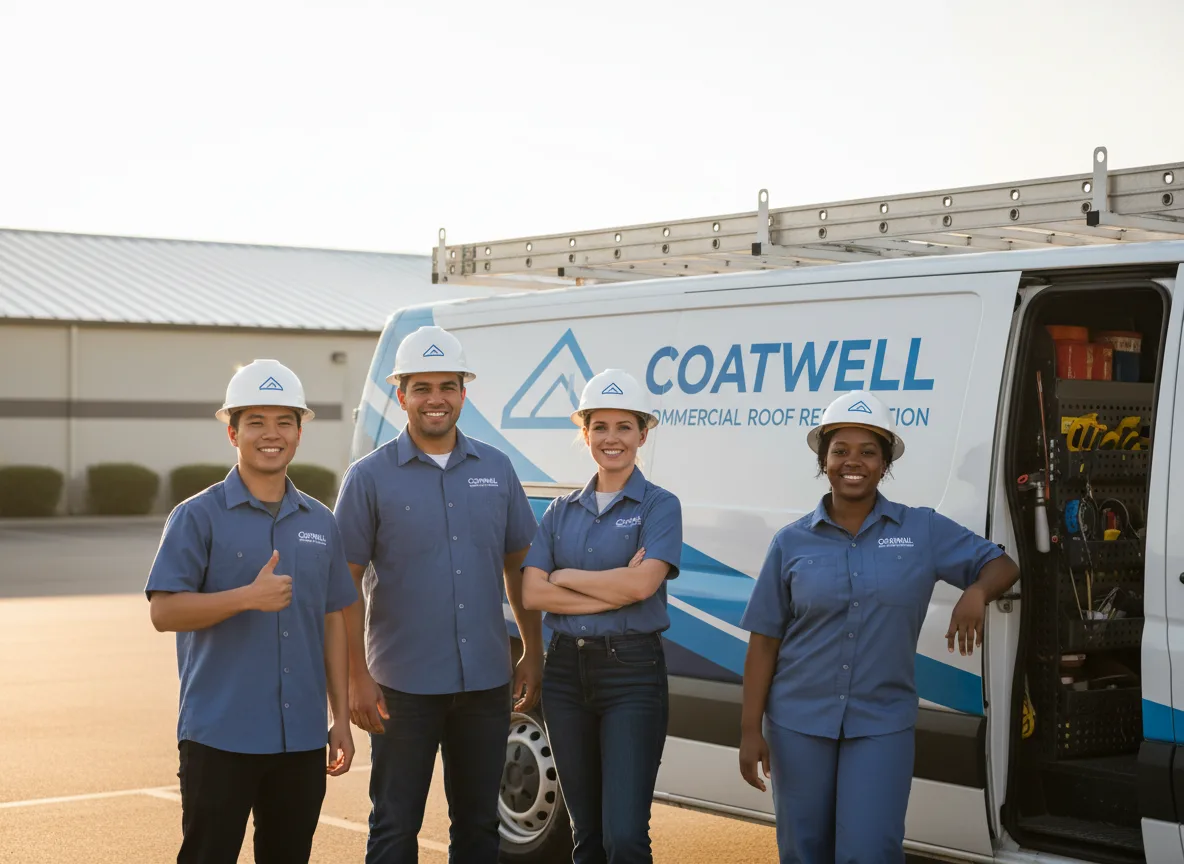 Commercial roof coating company in Nilwood, IL